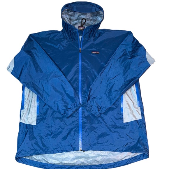 Patagonia XL Rain Jacket Blue Gray - Picture 1 of 11